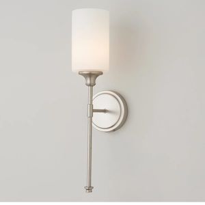3 Classic Satin nickel wall sconces NEW in box